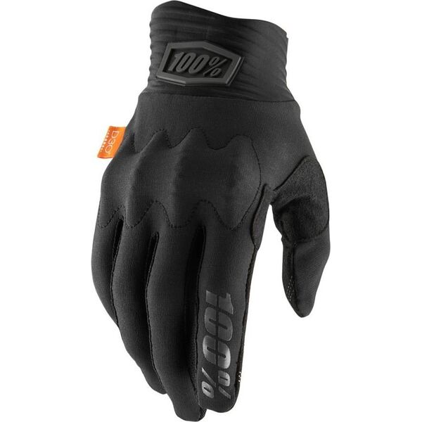 100% Rękawiczki 100% COGNITO Gloves Black - L (długość dłoni 193-200 mm) (NEW 2022)