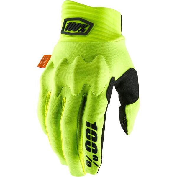 100% Rękawiczki 100% COGNITO Gloves Black - XL (długość dłoni 200-209 mm) (NEW 2022)