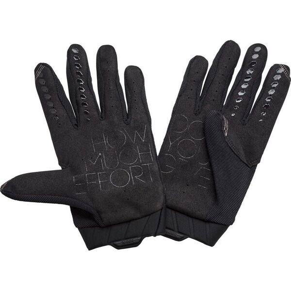 100% Rękawiczki 100% GEOMATIC Gloves Black/Charcoal - M (długość dłoni 187-193 mm) (NEW 2022)