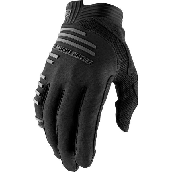 100% Rękawiczki 100% R-CORE Gloves Black - M (długość dłoni 187-193 mm) (NEW 2022)