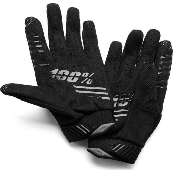 100% Rękawiczki 100% R-CORE Gloves Fluo Yellow - L (długość dłoni 193-200 mm) (NEW 2022)
