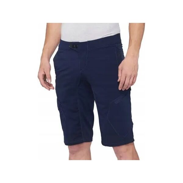 100% Szorty męskie 100% RIDECAMP Shorts Navy roz.28 (42 EUR)