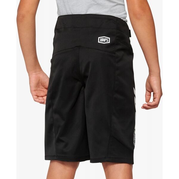 100% Szorty juniorskie 100% R-CORE Youth Shorts black roz. 22 (EUR 36) (NEW 2022)