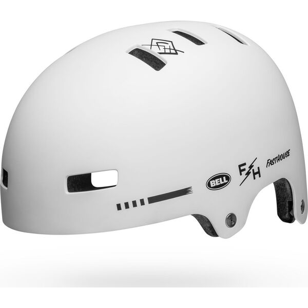 Bell Kask bmx BELL LOCAL matte white fasthouse roz. M (55–59 cm)