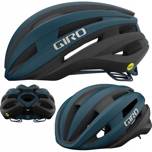 Giro Kask szosowy GIRO SYNTHE II INTEGRATED MIPS matte harbor blue roz. M (55-59 cm)