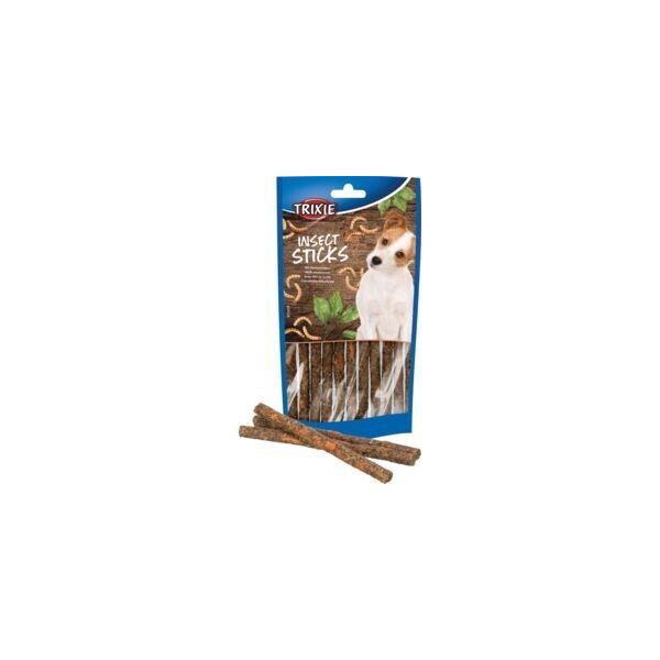 Trixie Insect Sticks, kabanosy z insektów, dla psa, 80 g