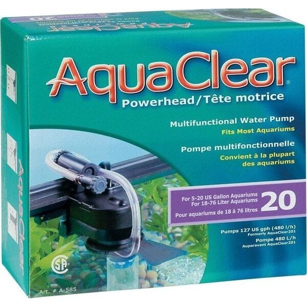 AquaClear Turbina napowietrzająca AquaClear Powerhead 20, 4,5W