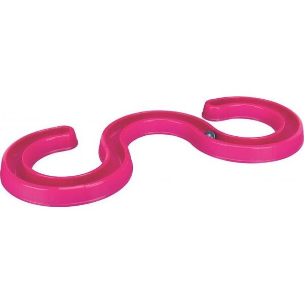 Trixie Tor dla kota Flashing Ball Race, 65 × 31 cm, różowy