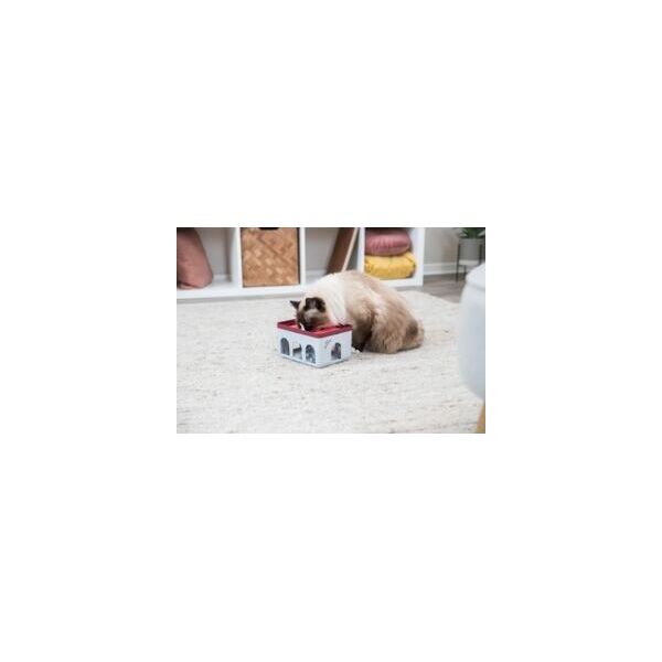 Trixie Cat Activity Rod Box, zabawka edukacyjna, dla kota, 20 x 12 x 16 cm