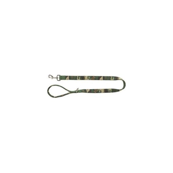 Trixie Premium, smycz, dla psa, kamuflaż/leśny zielony, taśma parciana, XS: 1,20 m/10 mm, podbita neoprenem