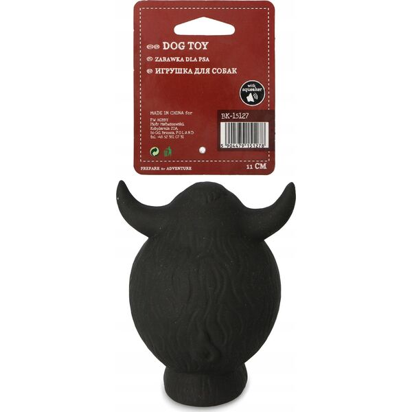 Barry King Zabawka dla psa, bawół, winyl , z dźwiękiem, 11cm