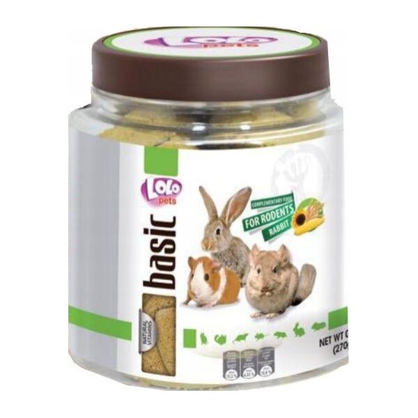 Lolo Pets Classic Karma uzupełniająca Basil dla królika 270g (LO-71081)