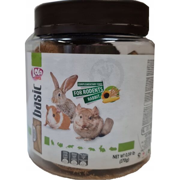 Lolo Pets Classic Karma uzupełniająca Basil dla królika 270g (LO-71081)