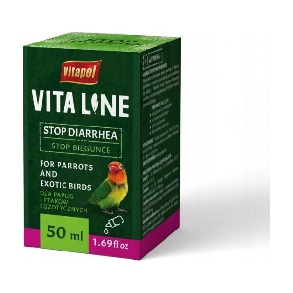 Vitapol Vitaline Stop biegunce dla ptaków egzotycznych 50ml