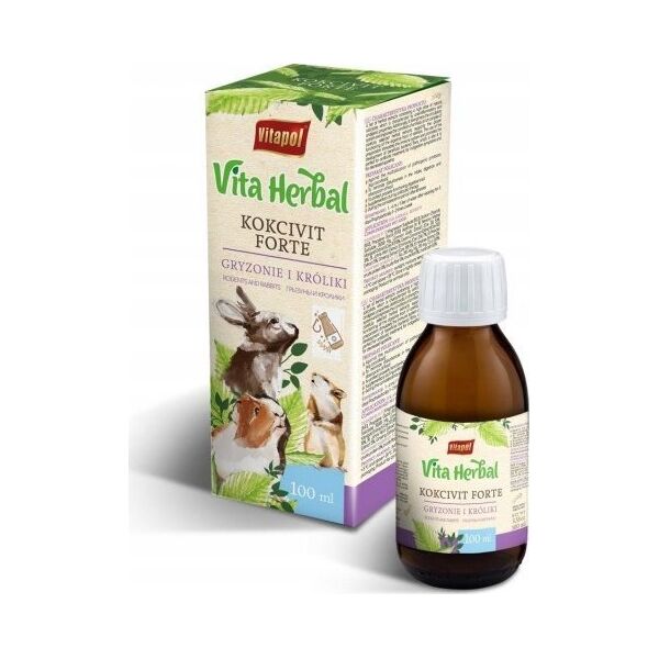 Vitapol Vita Herbal dla gryzoni i królika, kokcivit forte 100ml