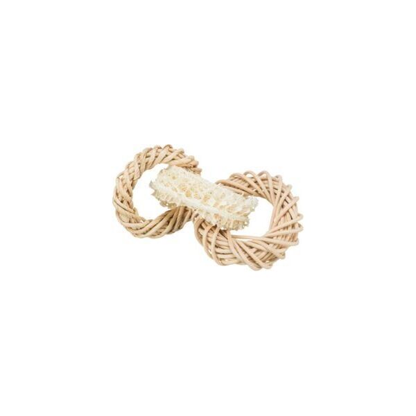 Trixie Zabawka naturalna, dla kawii domowych/królików, trukwa/rattan/liście kukurydzy, śr.13 cm