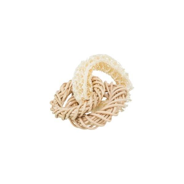 Trixie Zabawka naturalna, dla kawii domowych/królików, trukwa/rattan/liście kukurydzy, śr.13 cm