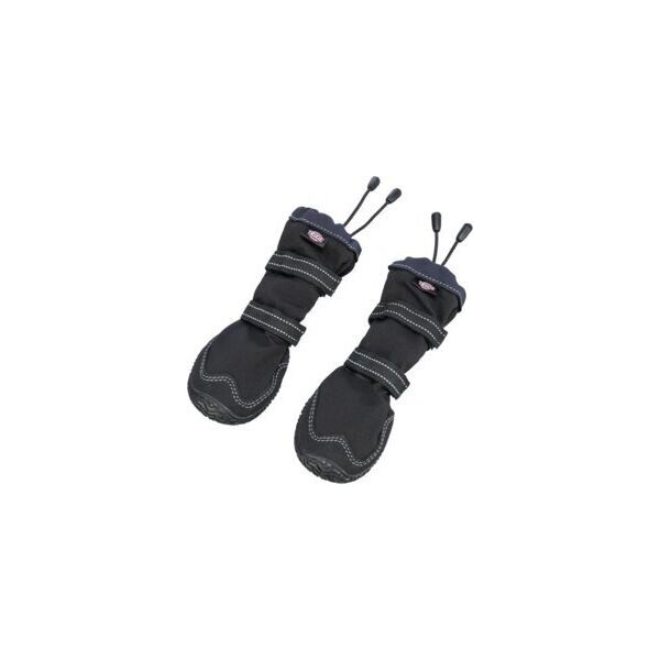 Trixie Walker Active Long, buty, dla psa, S-M, czarne, 2 szt./opak
