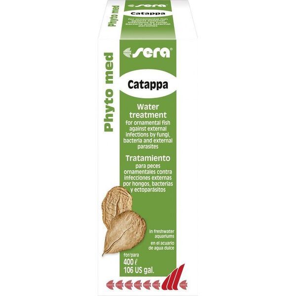 Sera Phyto med Catappa 50 ml, ziołowy uzdatniacz wody