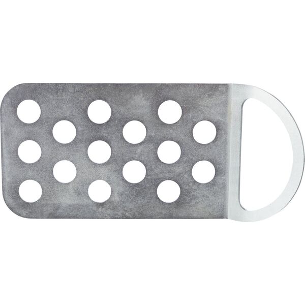 Trixie Płyta najazdowa z uchwytem na smycz, dla psa, stal nierdzewna, 12 x 31 cm