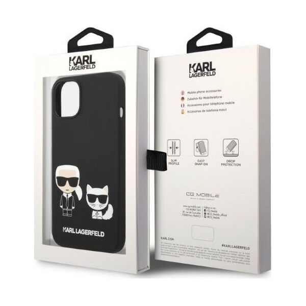 Karl Lagerfeld ETUI KARL SILICONE MAGSAFE DO IPHONE 14 PLUS uniwersalny