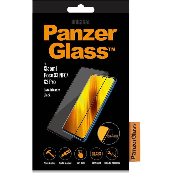 PanzerGlass PanzerGlass E2E Regular Xiaomi Poco X3 NFC/X3 Pro Case Friendly czarny/black