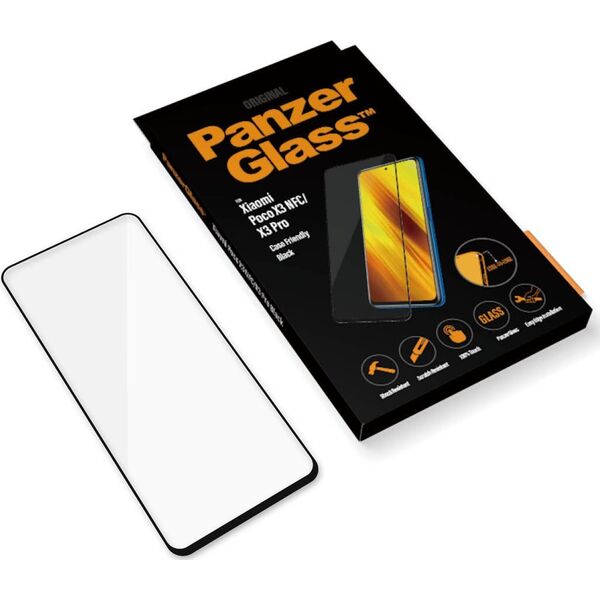 PanzerGlass PanzerGlass E2E Regular Xiaomi Poco X3 NFC/X3 Pro Case Friendly czarny/black