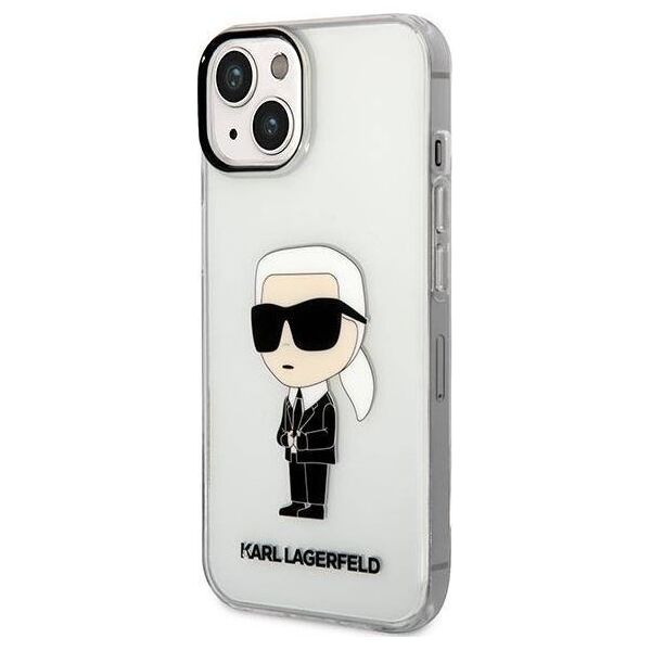 Karl Lagerfeld Karl Lagerfeld IML NFT Ikonik - Etui iPhone 14 Plus (przezroczysty)