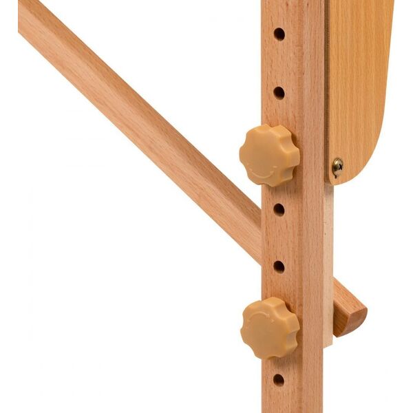 Activeshop STÓŁ SKŁADANY DO MASAŻU WOOD KOMFORT ACTIV FIZJO LUX 3 SEGMENTOWY 190X70 BIAŁY