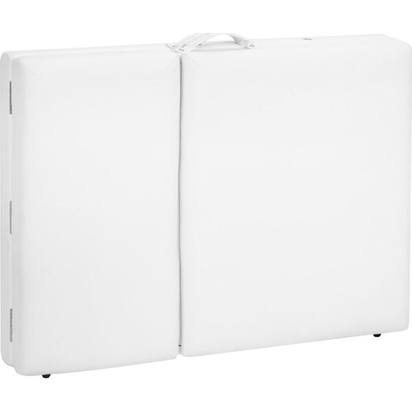 Activeshop STÓŁ SKŁADANY DO MASAŻU WOOD KOMFORT ACTIV FIZJO LUX 3 SEGMENTOWY 190X70 BIAŁY