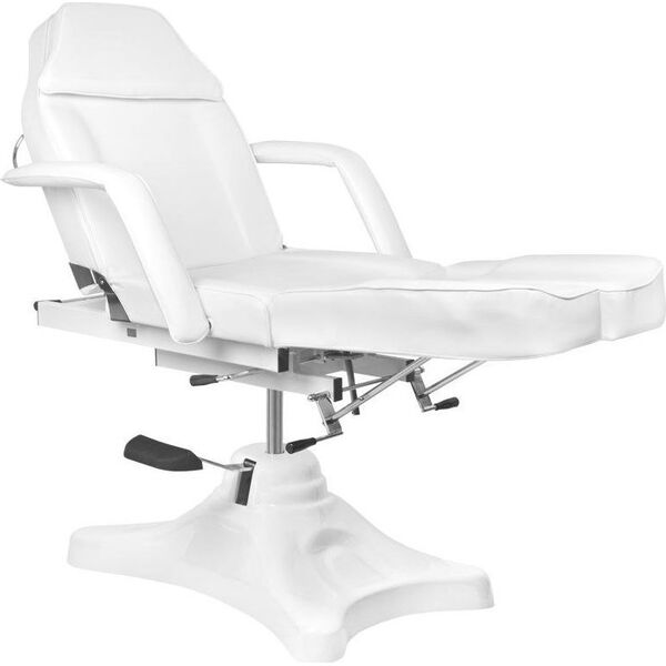 Activeshop FOTEL KOSMETYCZNY HYD. A 234C PEDI BIAŁY