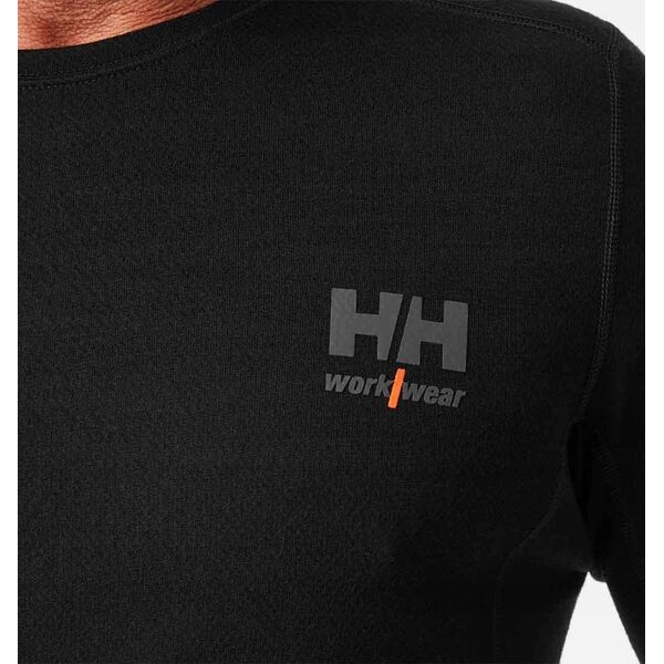 Helly Hansen Koszulka termo Helly Hansen Lifa Merino Black