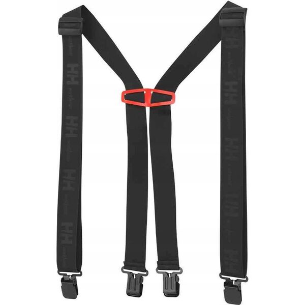 Helly Hansen Szelki Helly Hansen Logo Suspenders Black