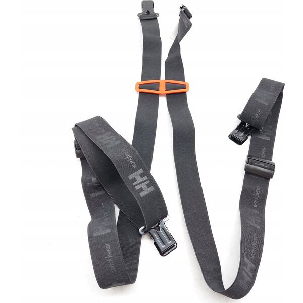 Helly Hansen Szelki Helly Hansen Logo Suspenders Black
