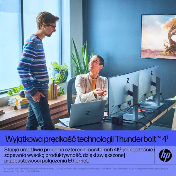 Stacja/replikator HP Thunderbolt 4 (4J0G4AA#ABB)
