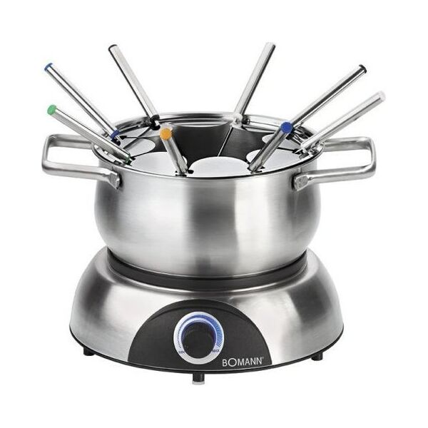 Bomann Bomann FD 2248 CB, fondue (stainless steel/black)