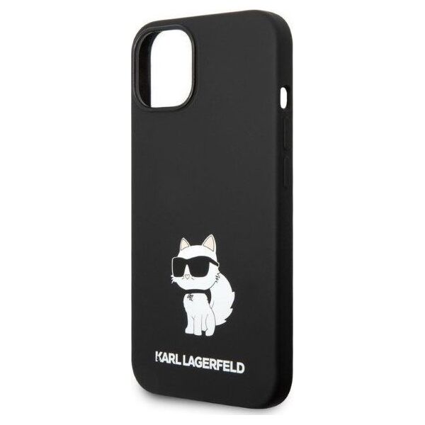 Karl Lagerfeld Etui Karl Lagerfeld KLHCP14MSNCHBCK Apple iPhone 14 Plus hardcase czarny/black Silicone Choupette