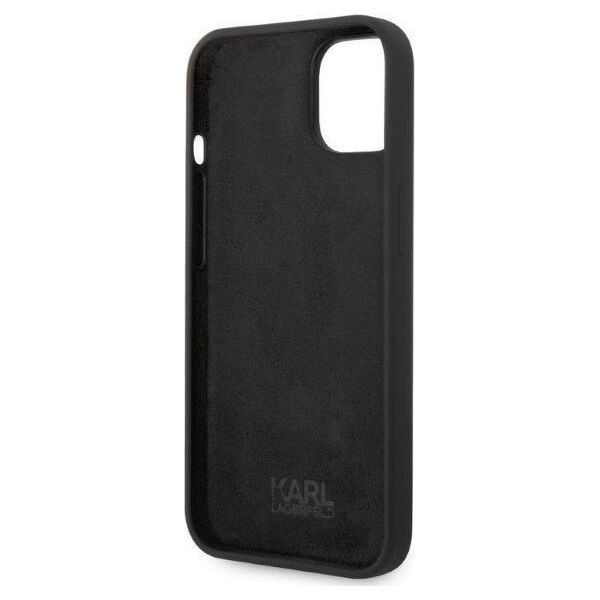 Karl Lagerfeld Etui Karl Lagerfeld KLHCP14MSNCHBCK Apple iPhone 14 Plus hardcase czarny/black Silicone Choupette