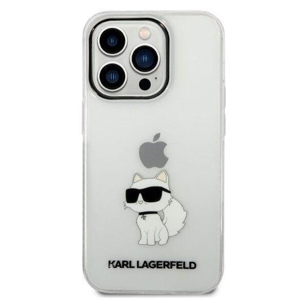 Karl Lagerfeld Etui Karl Lagerfeld KLHCP14XHNCHTCT Apple iPhone 14 Pro Max transparent hardcase IML NFT Choupette