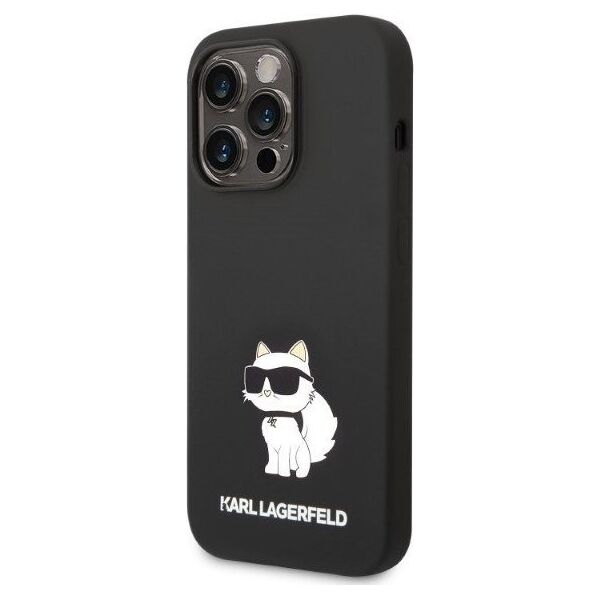 Karl Lagerfeld Etui Karl Lagerfeld KLHCP14XSNCHBCK Apple iPhone 14 Pro Max hardcase czarny/black Silicone Choupette