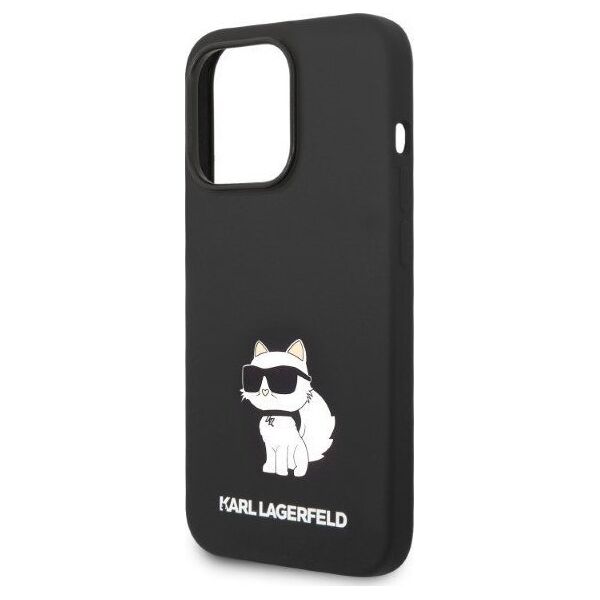 Karl Lagerfeld Etui Karl Lagerfeld KLHCP14XSNCHBCK Apple iPhone 14 Pro Max hardcase czarny/black Silicone Choupette