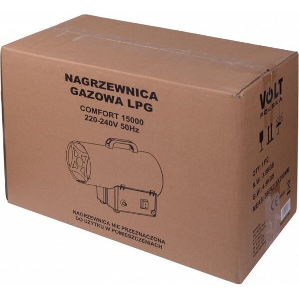 Volt VOLT Nagrzewnica gazowa COMFORT GAS 15000W
