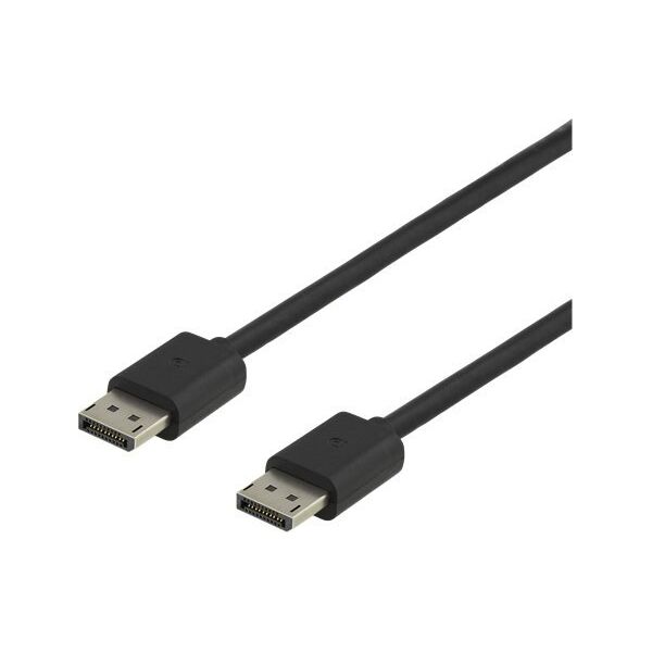 Kabel Deltaco DisplayPort - DisplayPort 3m czarny (DP8K-1030)