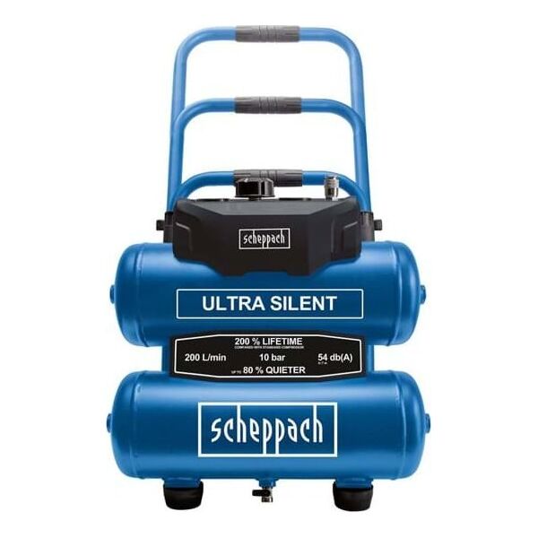 Sprężarka Scheppach HC20si TWIN Silent 10bar 20L (5906145901-500)