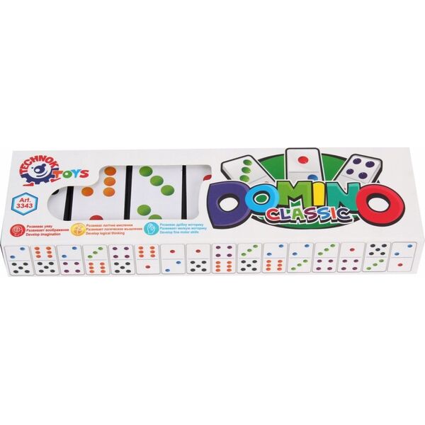 Technok Domino klasyczne gra TechnoK 3343