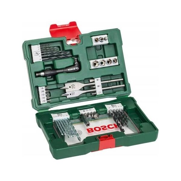 Bosch Zestaw wierteł bitów nasadek - 41 elementów