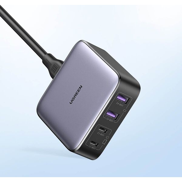 Ładowarka Ugreen Nexode 2x USB-A 2x USB-C  (90747)