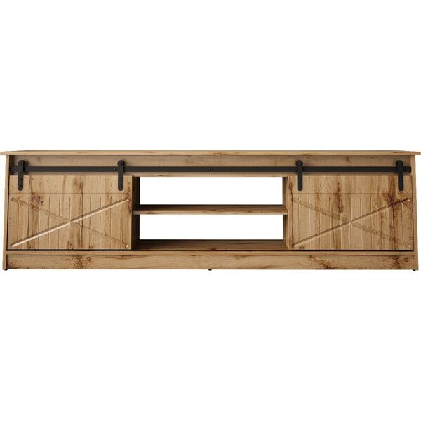Cama Meble Szafka RTV GRANERO 200x56,7x35 dąb wotan