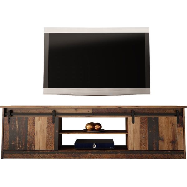 Cama Meble Szafka RTV GRANERO 200x56,7x35 old wood