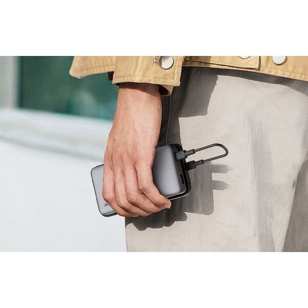 Aukey Powerbank Aukey PB-Y41, 10000mAh, 30W (szary)